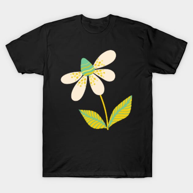 Flower T-Shirt by retroprints